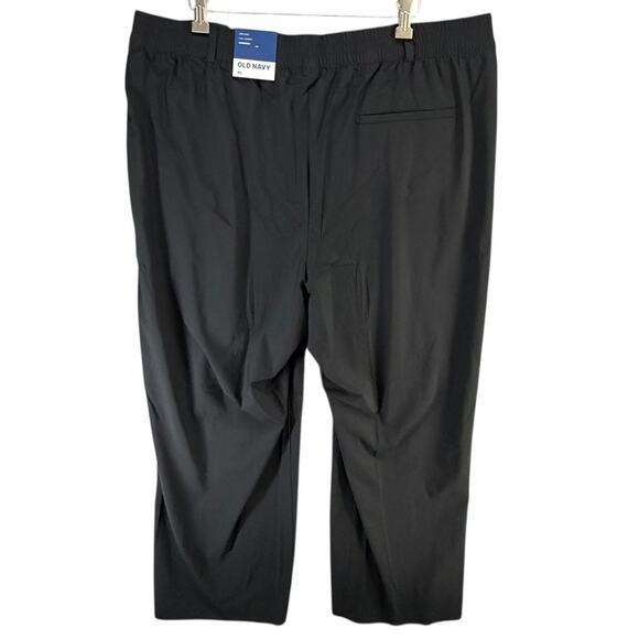 Old Navy SleekTech Trouser Pants Womens XL Black High Waisted Travel Ready NEW - Picture 5 of 16